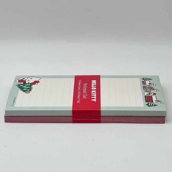 Sanrio Hello Kitty Notepad Set of 2 (HK Holiday Village) - Picture 4 of 5